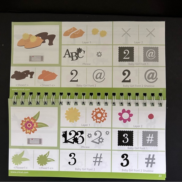 Cricut Kate’s ABC shapes & fonts - Picture 5 of 15